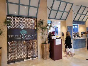 Front of restaurant at Truth & Tonic in Las Vegas