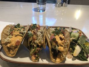 Three tacos   at Truth & Tonic in Las Vegas
