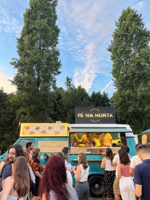 Our foodtruck qt Porto Beer Fest, june 2023 at Pé Na Horta in Porto
