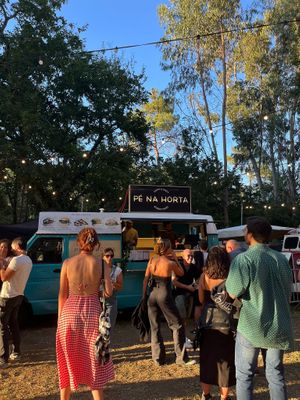 Our foodtruck at Paredes de Coura Festival, 2022 at Pé Na Horta in Porto