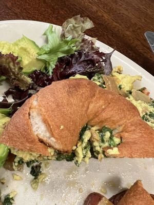   at Bonjour Cafe in Boston