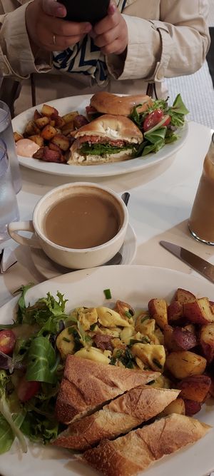  at Bonjour Cafe in Boston