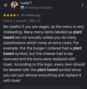  at Bonjour Cafe in Boston