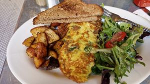  at Bonjour Cafe in Boston