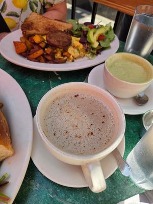  at Bonjour Cafe in Boston