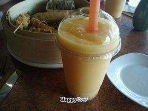 Smoothie at Loma House Vegetarian Express in Edmonton