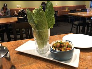 Lettuce Boats.   at Loma House Vegetarian Express in Edmonton