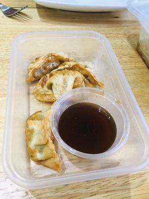 Vegan gyoza at Took Took in North West London