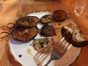 Mushrooms at V or V in Sheffield