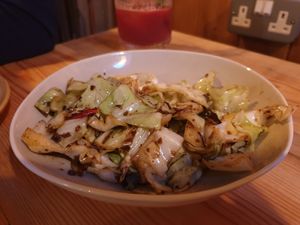 Outstanding cabbage - best ever at V or V in Sheffield