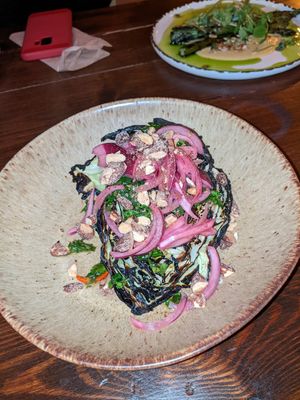 Grilled Yorkshire Hispi Cabbage at V or V in Sheffield