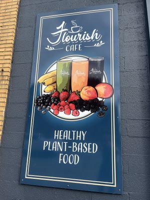   at Flourish Cafe on Broadway in Lancaster