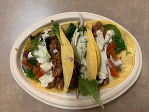 Tacos  at Flourish Cafe on Broadway in Lancaster