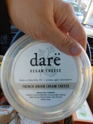 Grocery: Local vegan cheese at West Village Market and Deli in Asheville