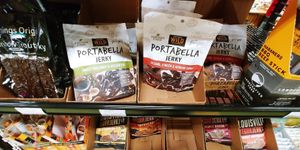 Portabello Jerky at West Village Market and Deli in Asheville