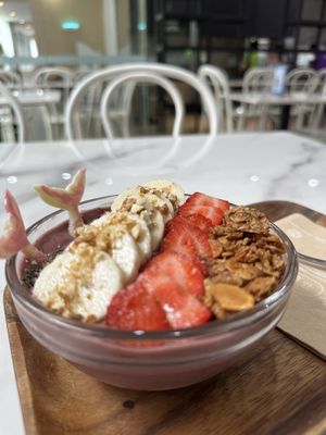 unfortunately bad açaí bowl   at La Juiceria in Kuala Lumpur