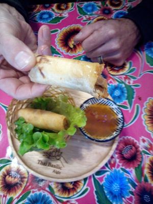 Frühlingsrolle at Little Bambee in Aigle