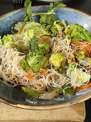 Vietnamese salad  at Les Filles Cafè in Barcelona