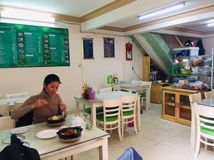 hall at Quan Chay Khai Tam in Da Lat