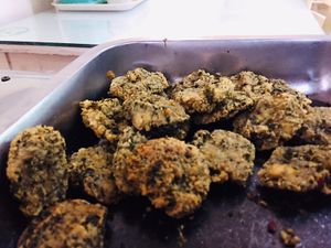 Mock meat at Quan Chay Khai Tam in Da Lat