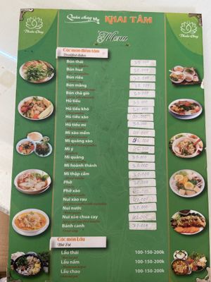   at Quan Chay Khai Tam in Da Lat