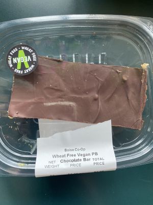 Vegan/GF peanut butter bar   at Boise Consumer Co-op in Boise