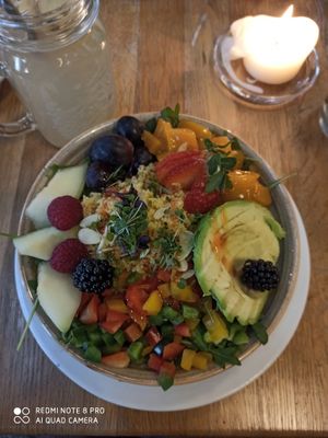 Buddha bowl at Giuseppe Café in Kolbermoor