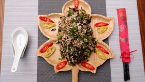 Jackfruit salad at Nhà Hàng Chay Tâm Châu in Da Nang