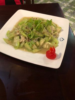 Stir fried zucchini  at Nhà Hàng Chay Tâm Châu in Da Nang