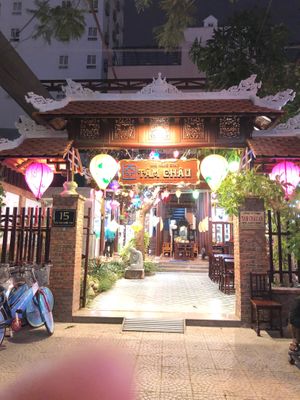 Entrance at Nhà Hàng Chay Tâm Châu in Da Nang
