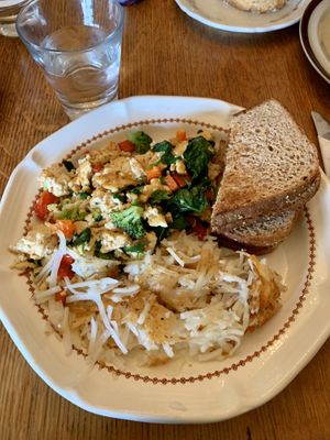 Tofu entre at Lazy Jane's in Madison