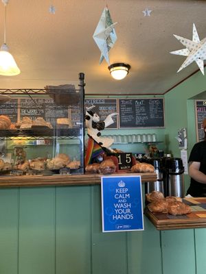 Front counter at Lazy Jane's in Madison