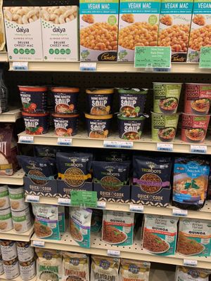Mac and cheese and grains.  at The Local Food Market in Tully