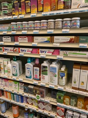 Bathroom products.  at The Local Food Market in Tully