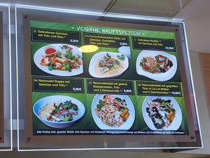 Vegan mains at Laternen in Mannheim