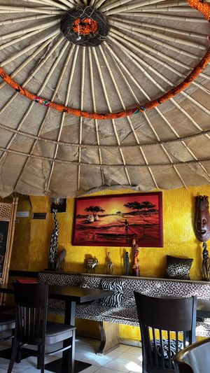 Nice decor  at Afrika in Mannheim