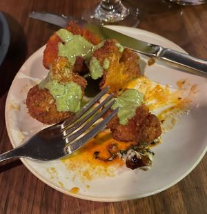 Panko Cauliflower  #Veganuary at Buena Vida in Atlanta