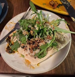 Eggplant Montodito #Veganuary at Buena Vida in Atlanta