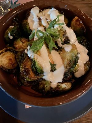 Brussel sprouts   at Buena Vida in Atlanta