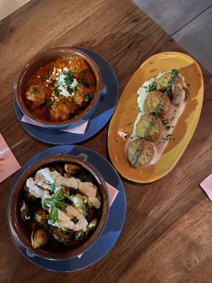 Vegan tapas   at Buena Vida in Atlanta