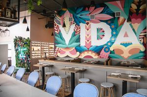 Interior shot at Buena Vida in Atlanta