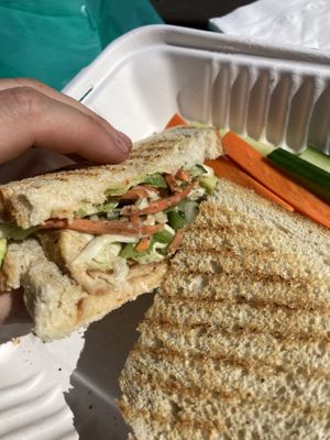 Banh mi at Feel Good Smoothie Bar and Cafe in Oneonta
