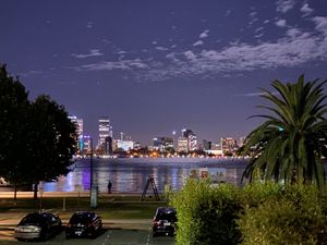 Summer View over the Swan River at Rambla On Swan in South Perth