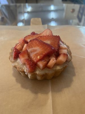 Strawberry Tart.  at Breads On Oak - Carondelet St in New Orleans