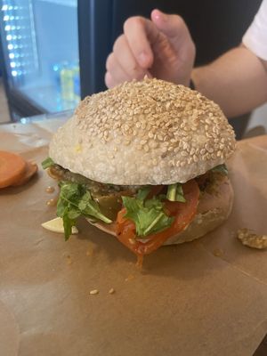 Muffuletta.  at Breads On Oak - Carondelet St in New Orleans