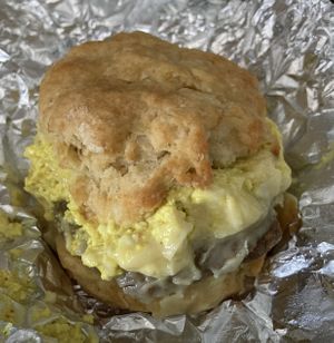 Biscuit Tower.  at Breads On Oak - Carondelet St in New Orleans