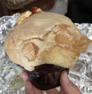Peanut butter brioche. This thing is huge! at Breads On Oak - Carondelet St in New Orleans
