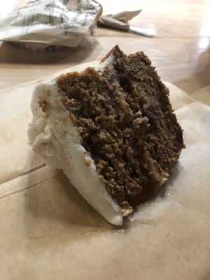 Truly exceptional carrot cake at Breads On Oak - Carondelet St in New Orleans