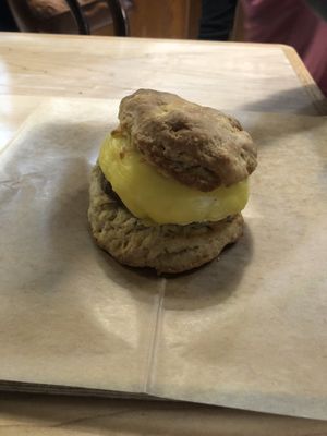 Biscuit tower at Breads On Oak - Carondelet St in New Orleans