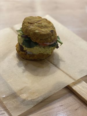 Pumpkin cheddar biscuit   at Breads On Oak - Carondelet St in New Orleans